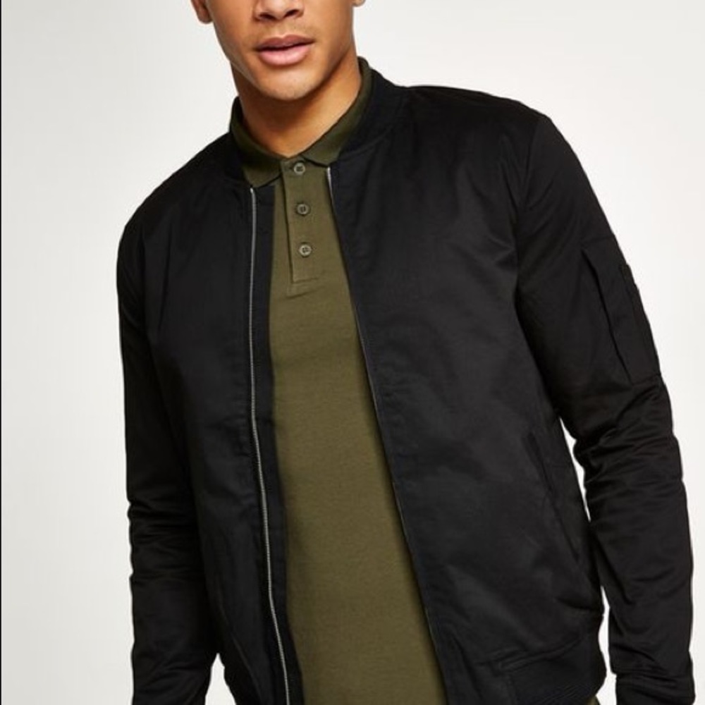Topman xssmall blue lightweight jacket